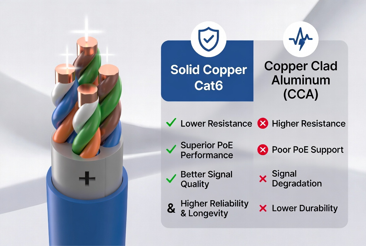 Cat6 Cable Quality For Poe Cameras