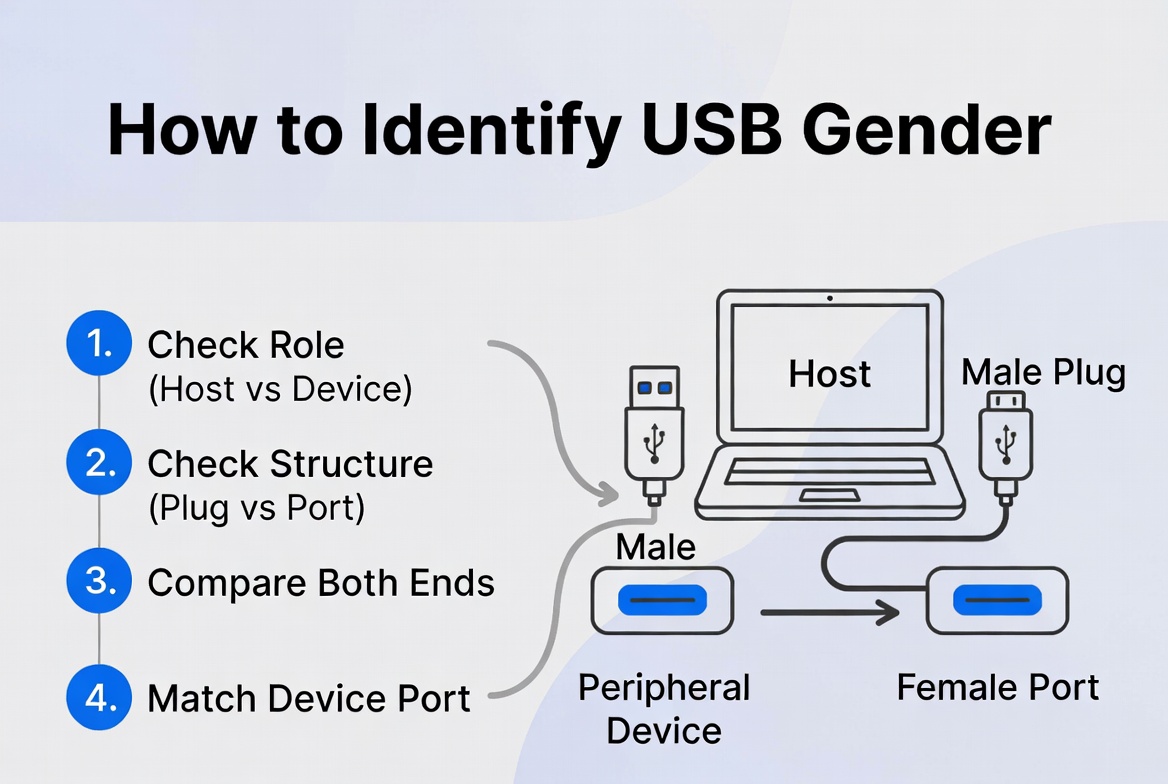 USB Gender Identification Checklist
