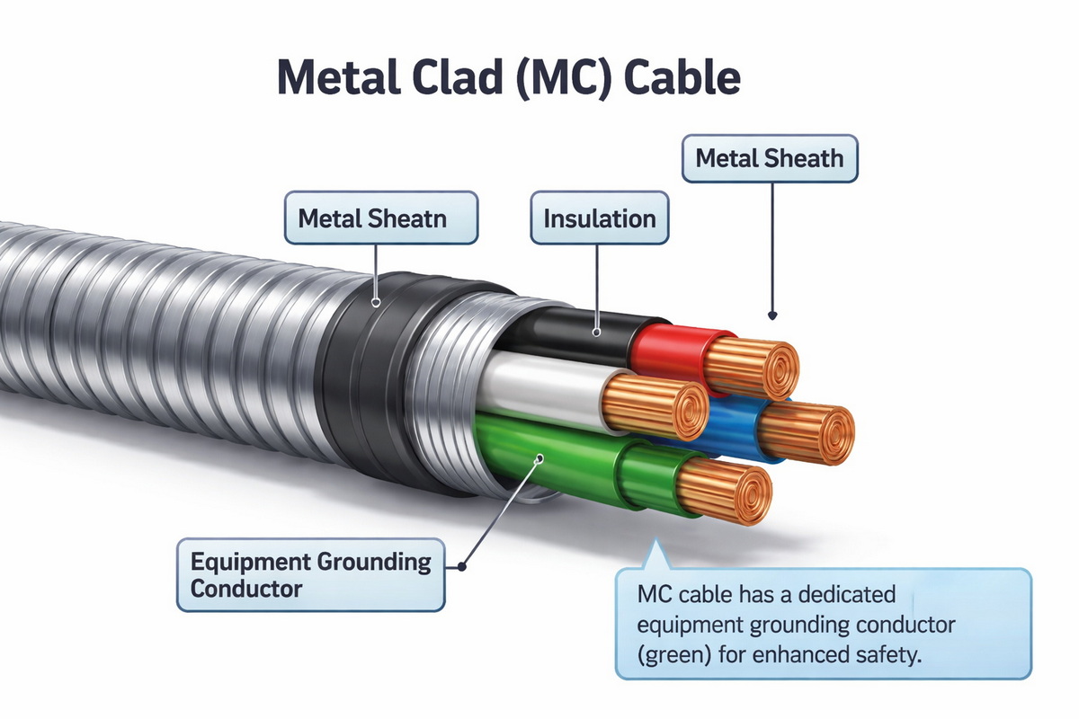 MC Cable Internal Structure
