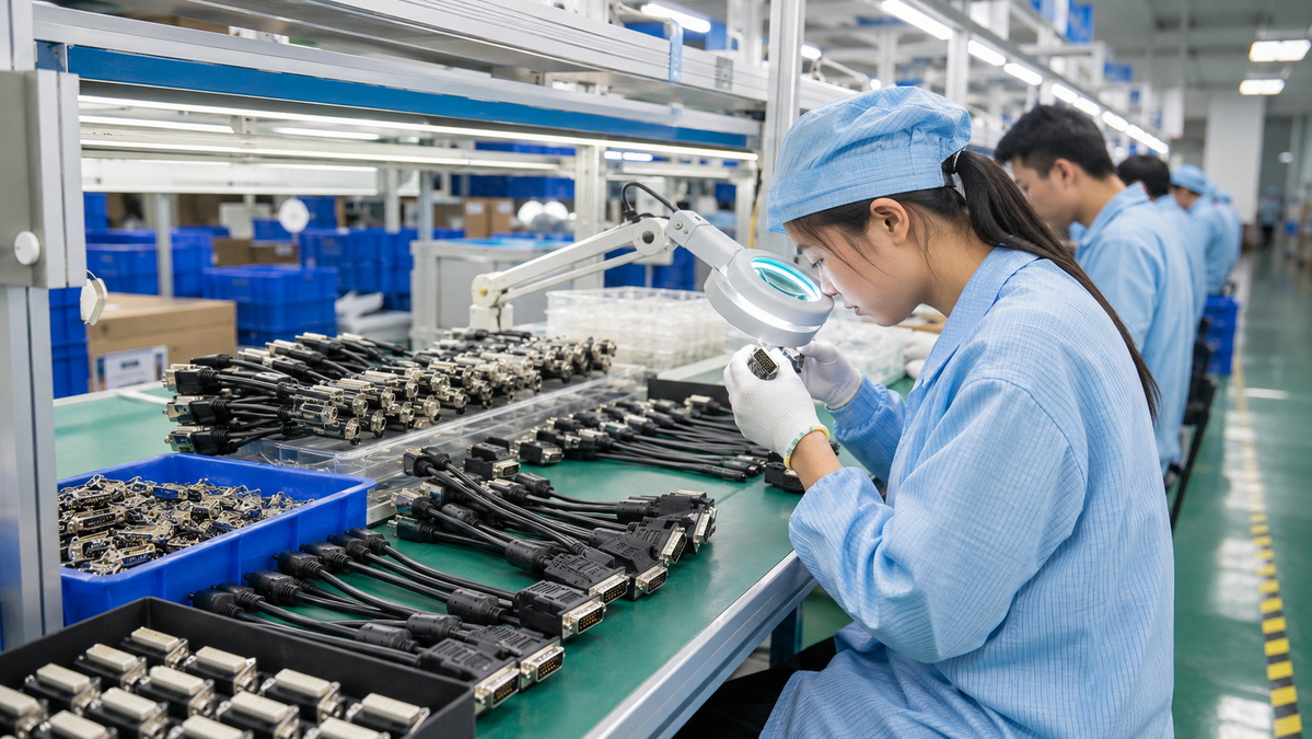 China Dvi Adapter Manufacturing Overview