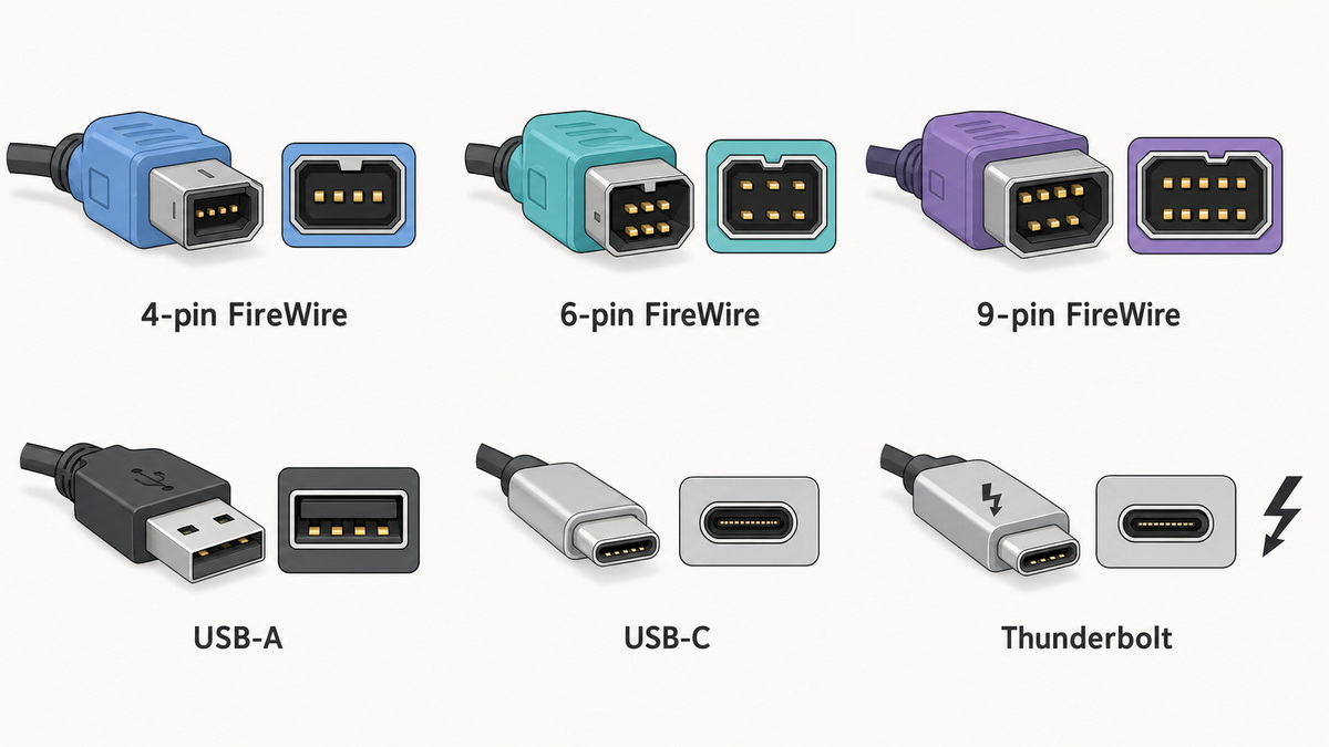 Connecting FireWire Devices To Modern Computers: An OEM Cable Manufacturer's Practical Guide
