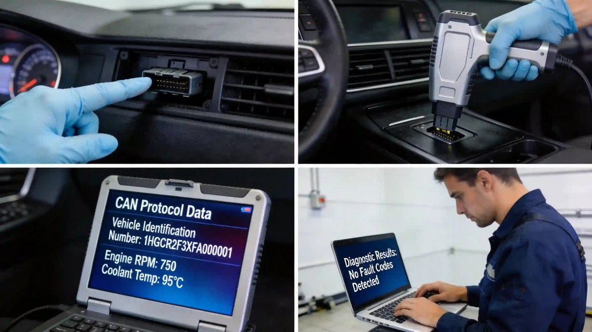 Professional CAN Bus Diagnostic Process