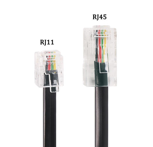 RJ45 Ethernet Cable Vs RJ12 Cable