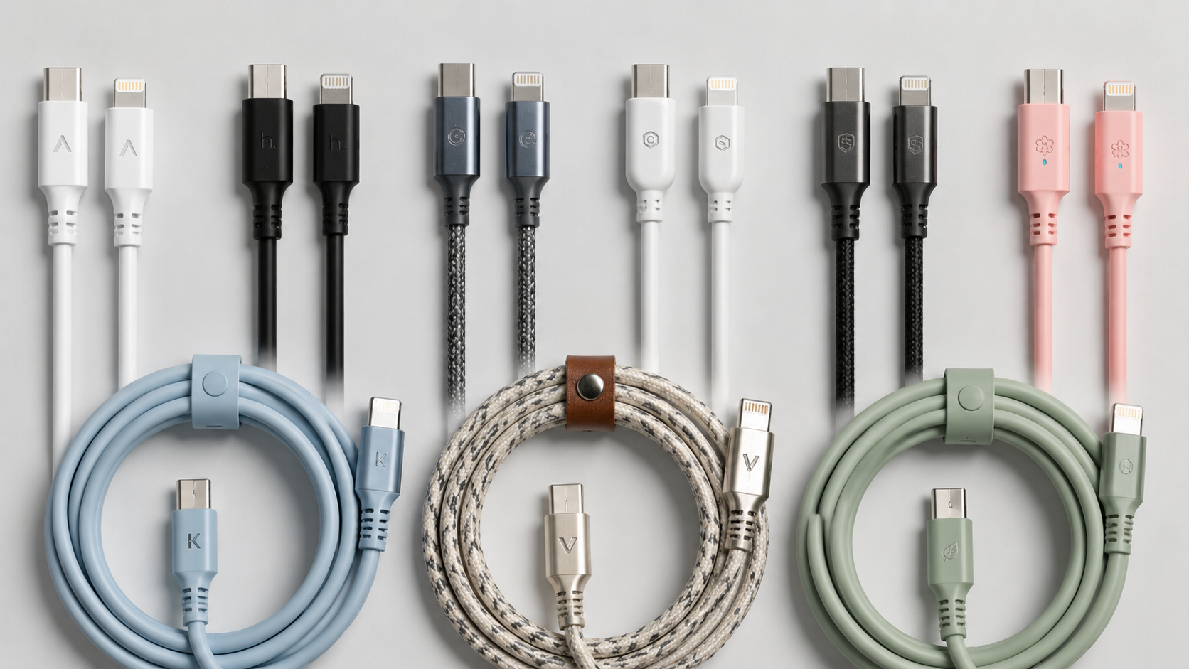 USB C Lightning Cable Custom Options