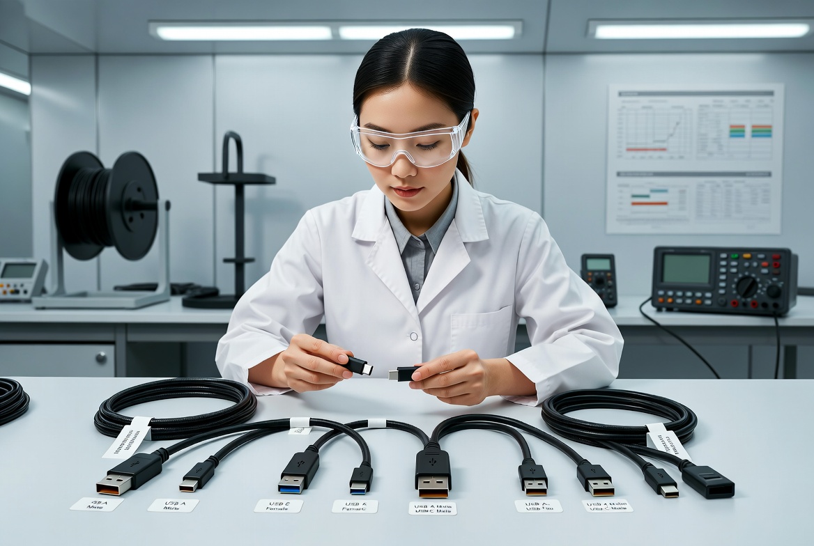 OEM Engineer USB Cable Inspection